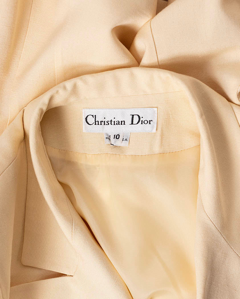 1990s Christian Dior Tailored Jacket L