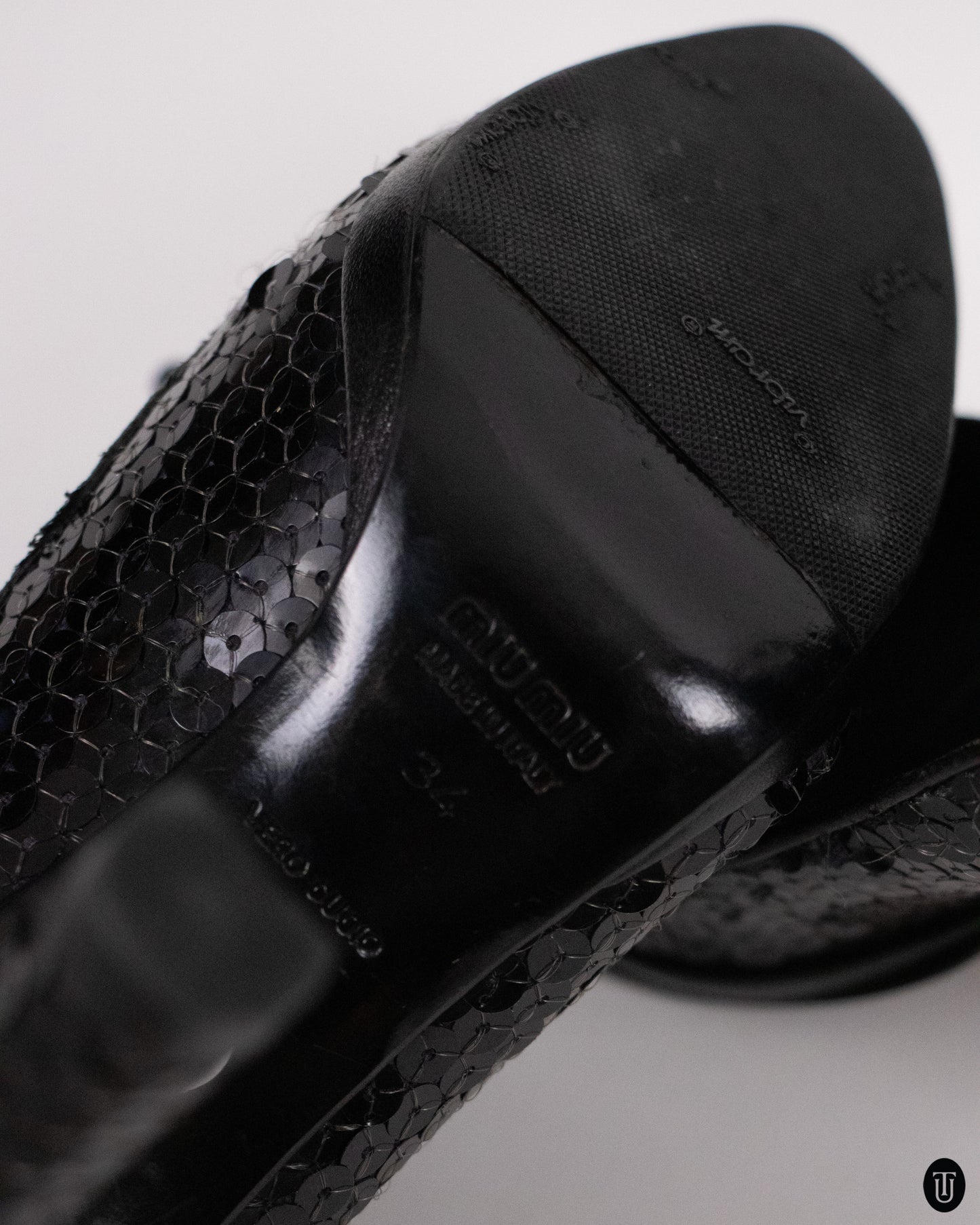 00's Miu Miu Sequin Mary Jane Pumps 34