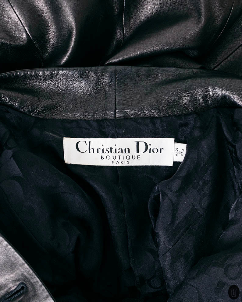 2000s Christien Dior Tailored Lambskin Jacket S