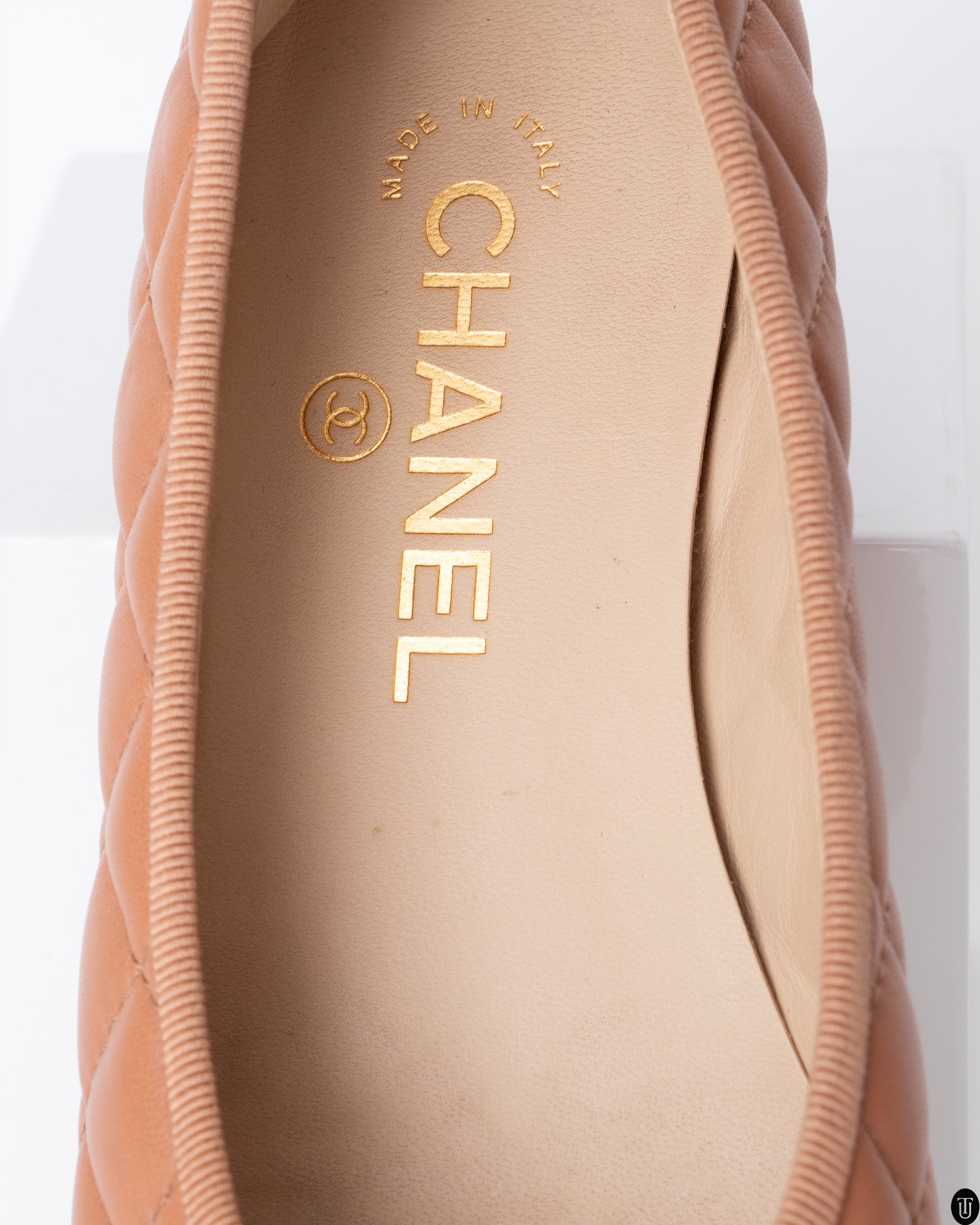 00's Chanel Leather Ballerinas