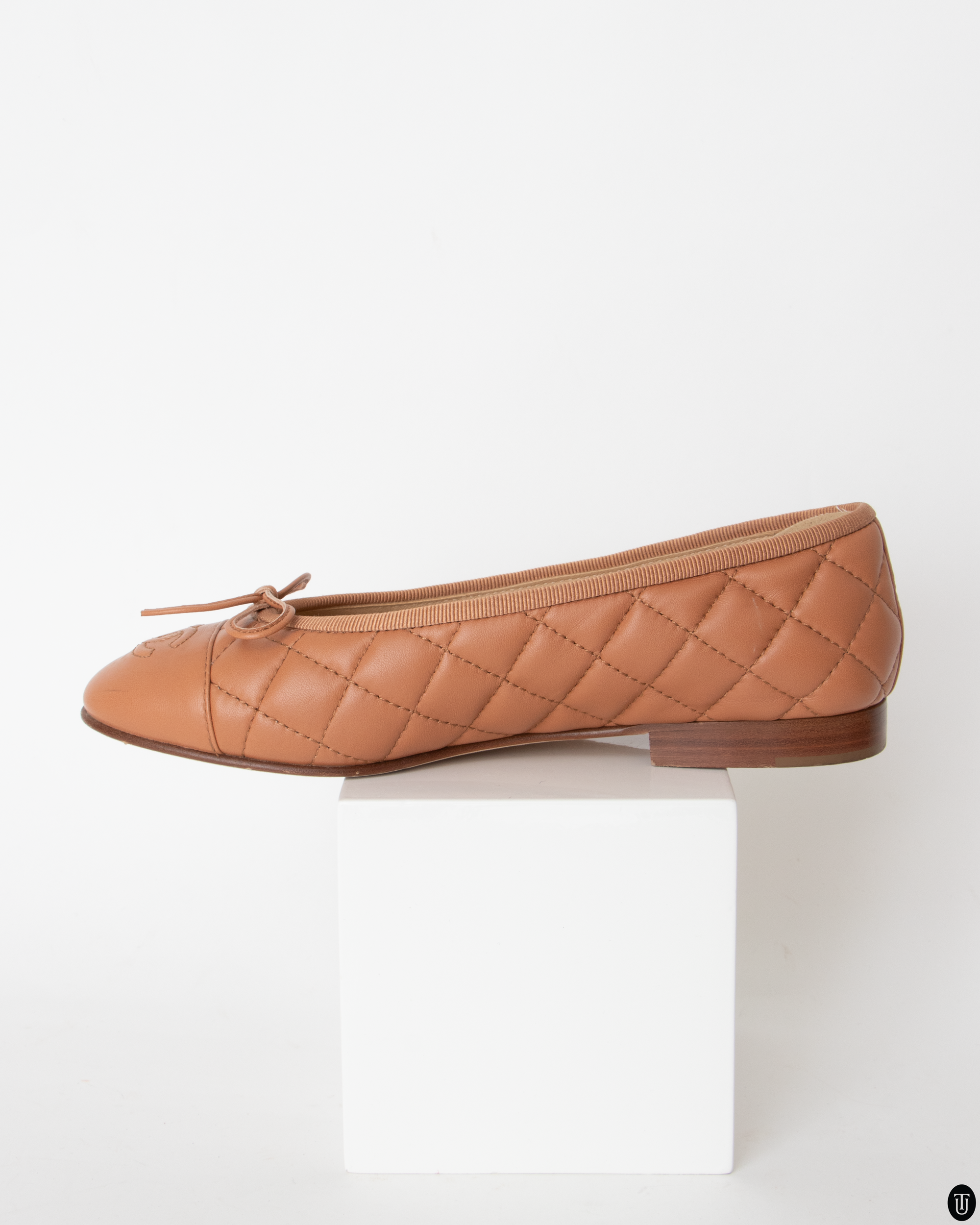 00's Chanel Leather Ballerinas
