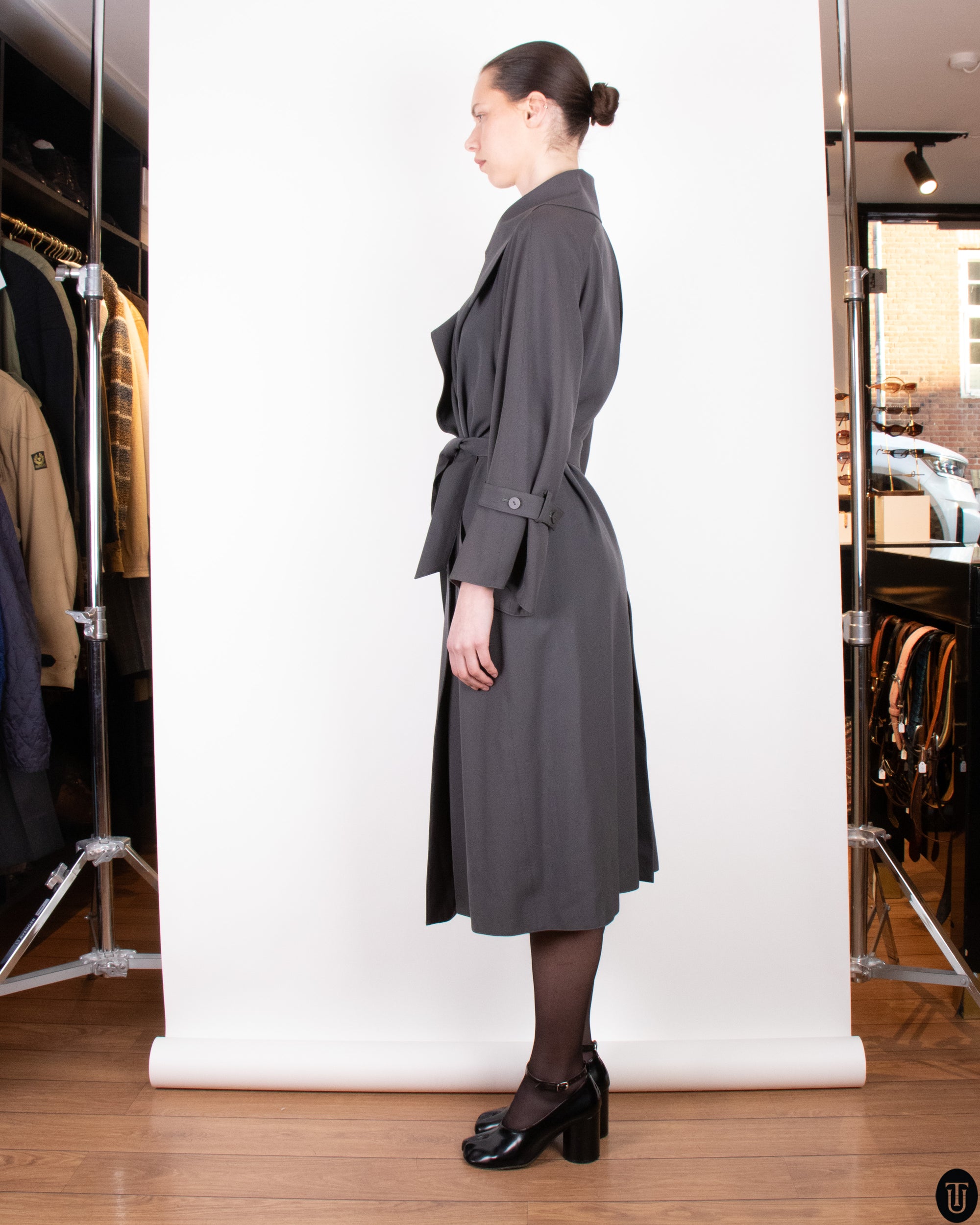 90's Claude Montana Trench Coat S