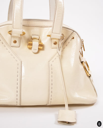 70's YSL Creme Handbag