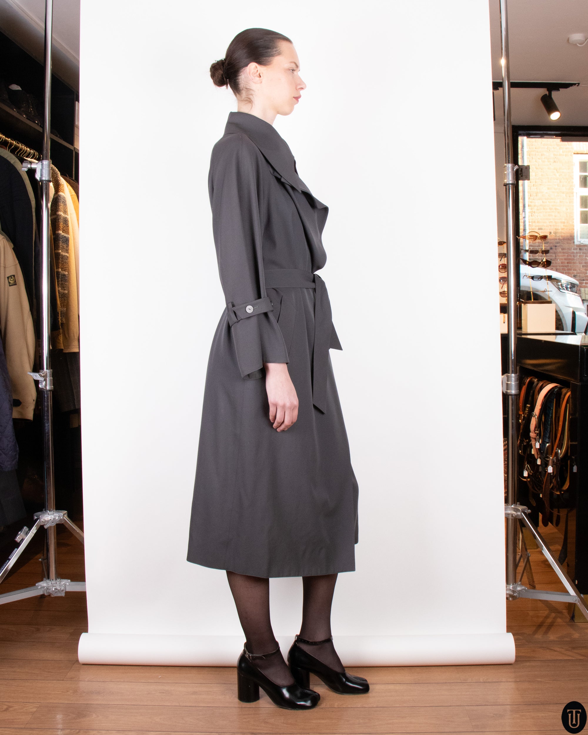 90's Claude Montana Trench Coat S