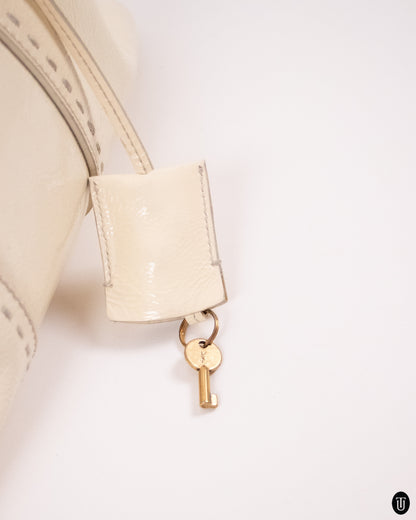 70's YSL Creme Handbag