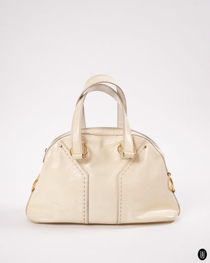70's YSL Creme Handbag