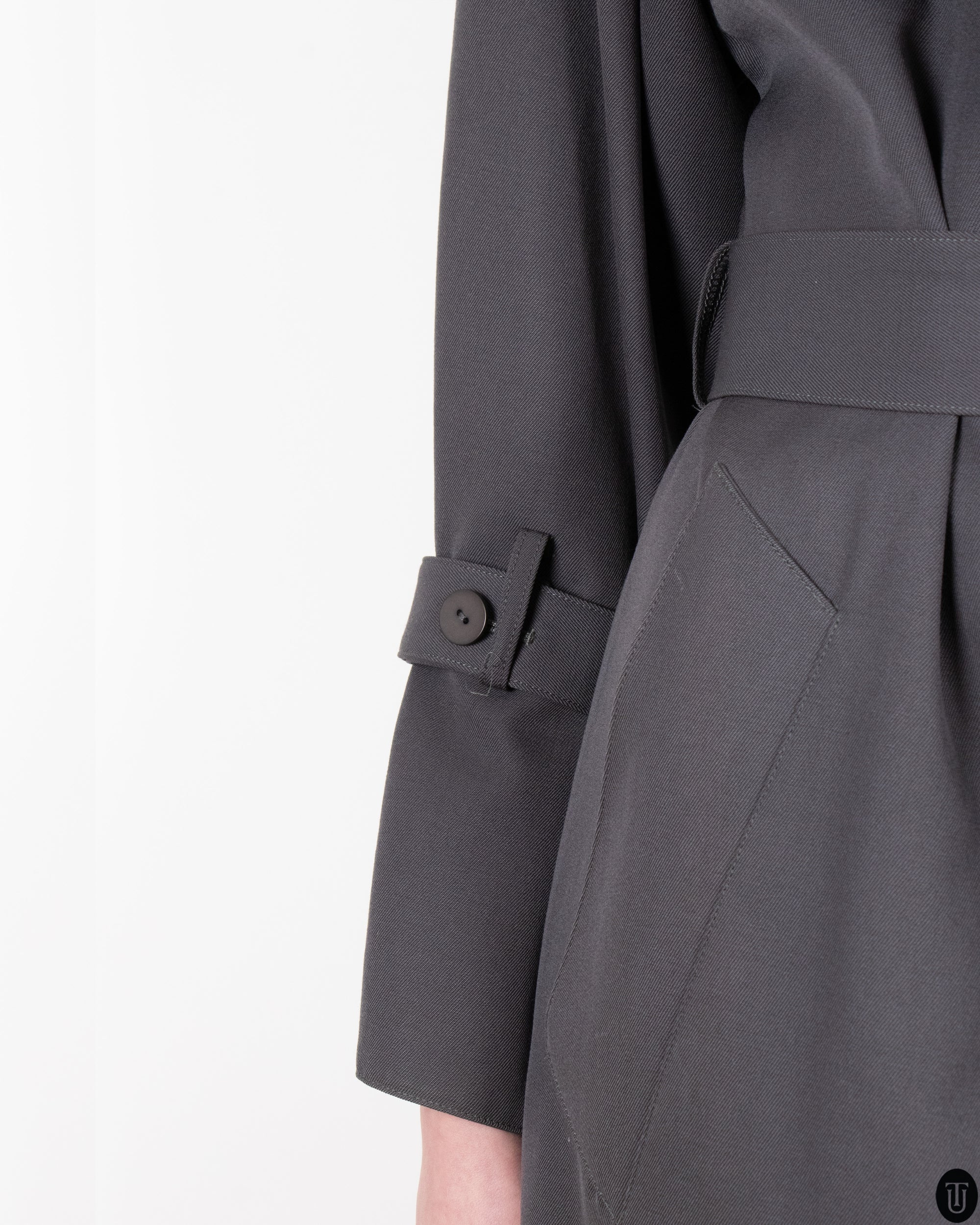 90's Claude Montana Trench Coat S