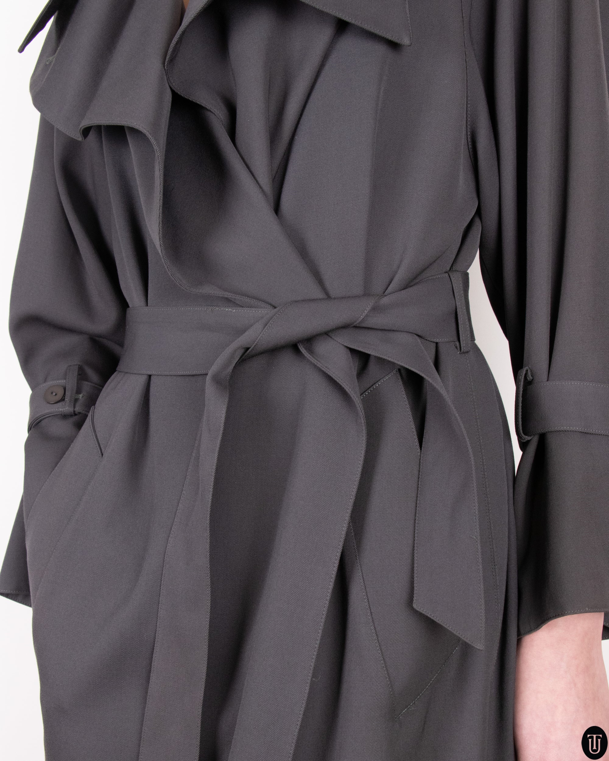 90's Claude Montana Trench Coat S