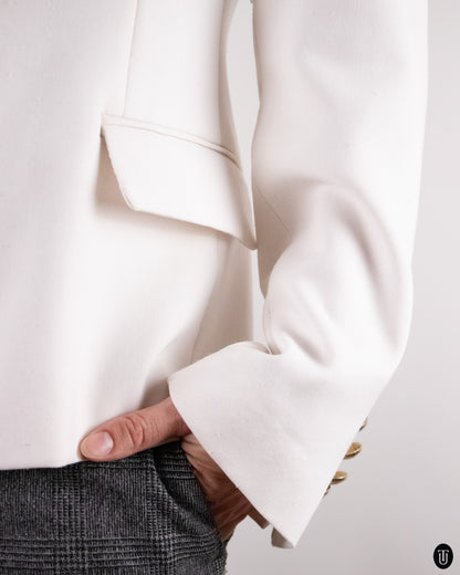 00's Balmain Double-Breasted Blazer L