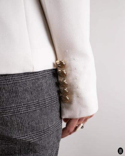 00's Balmain Double-Breasted Blazer L