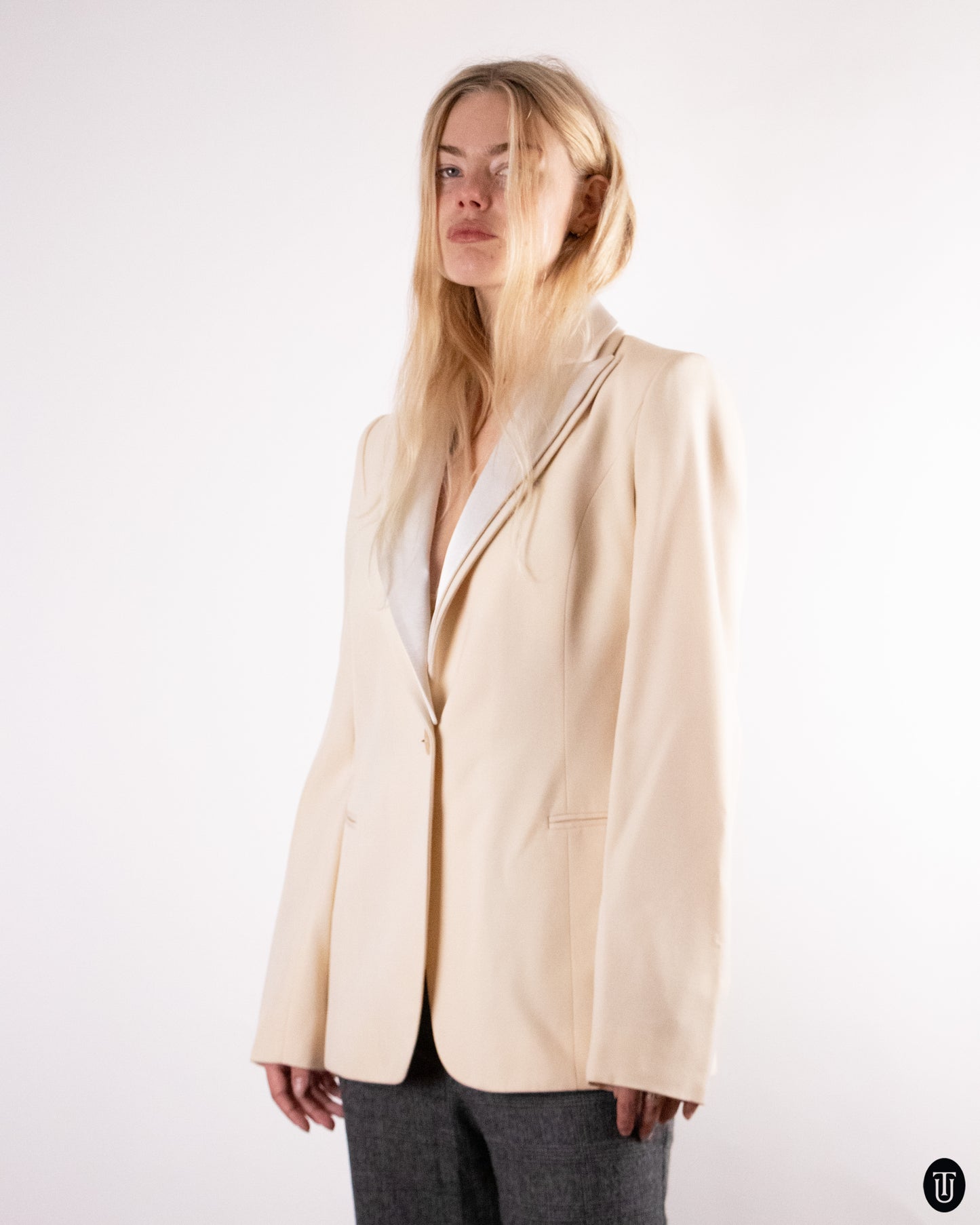 00's Valentino Wool Blazer L