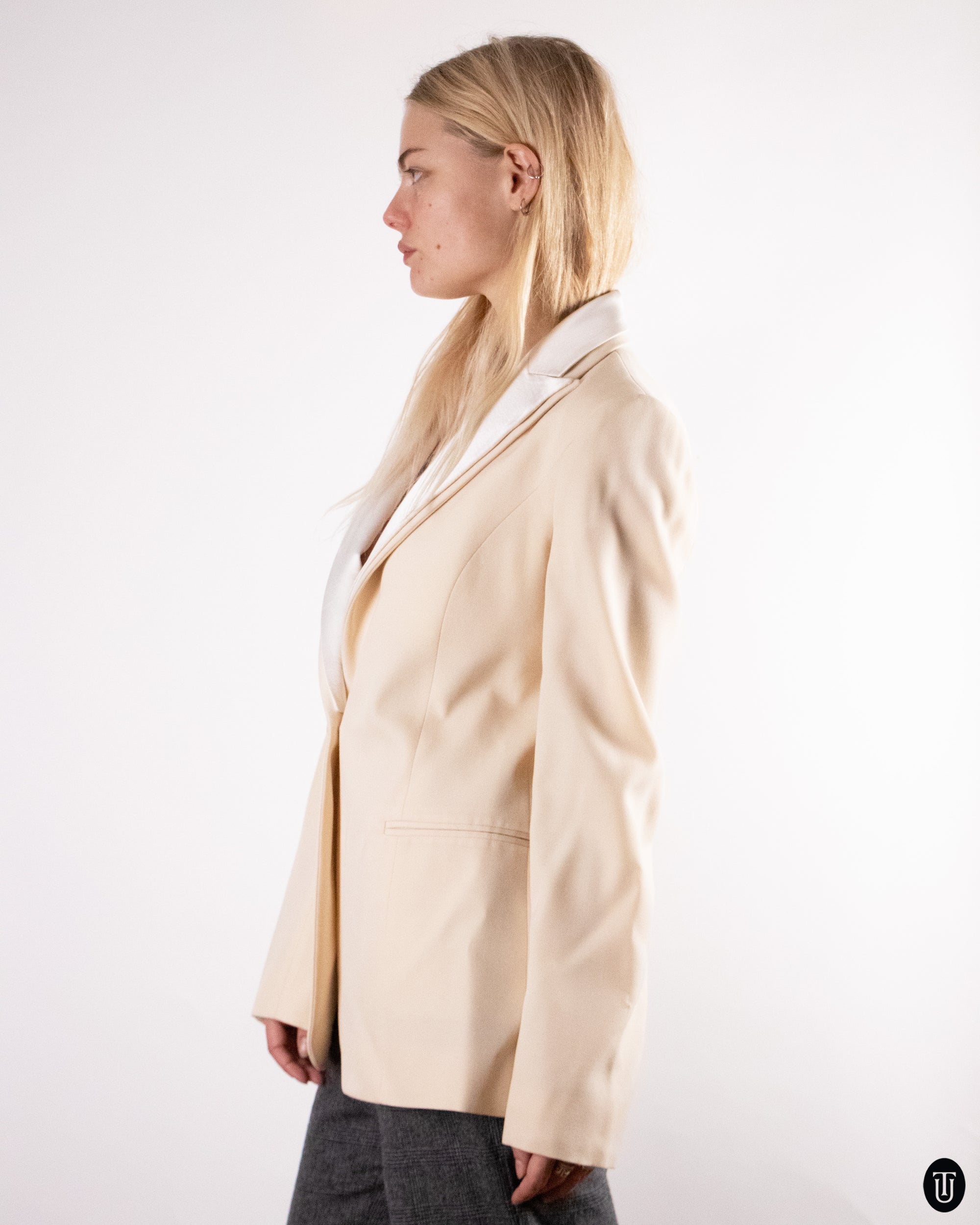 00's Valentino Wool Blazer L