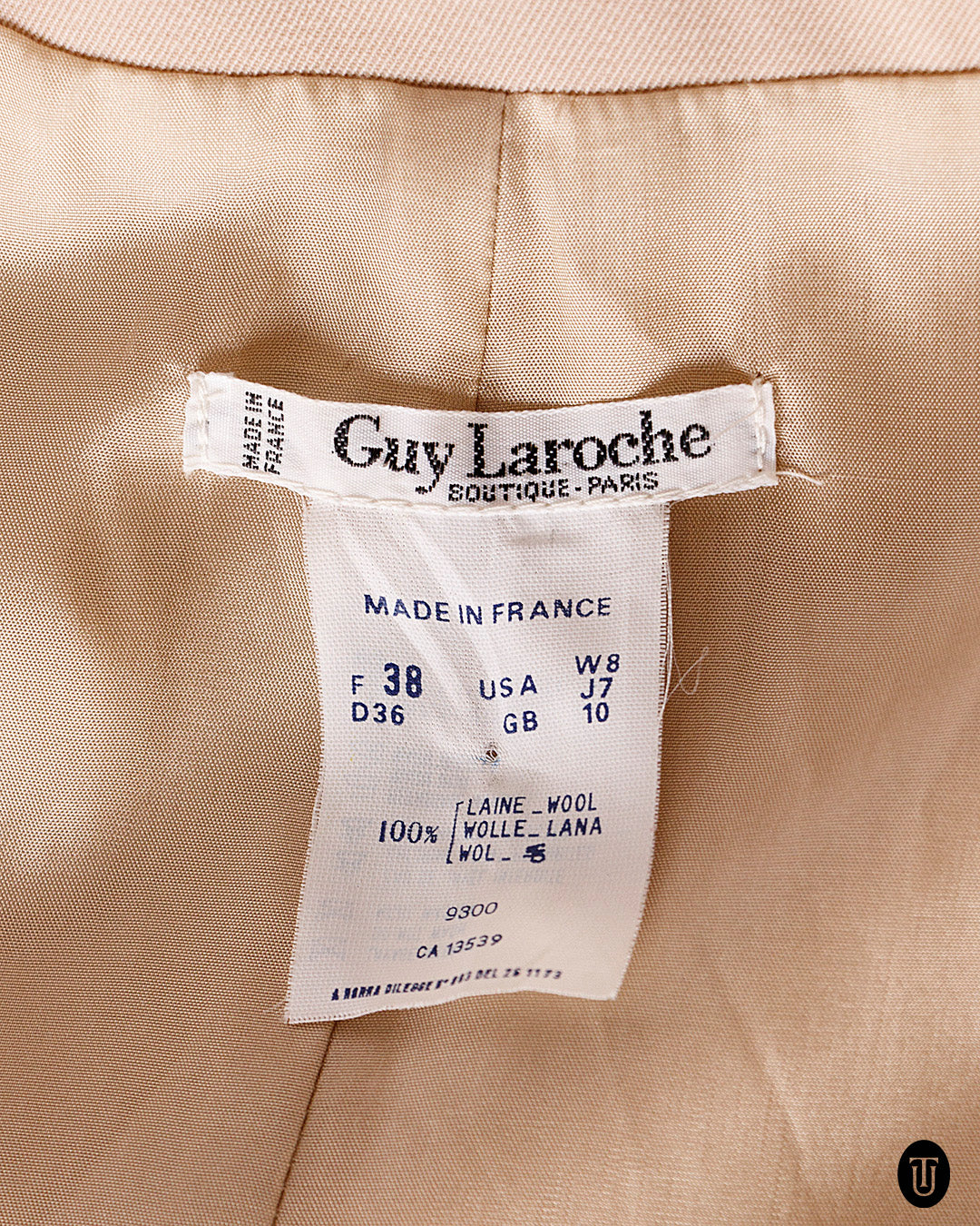 1980s Guy Laroche Sack Dress M