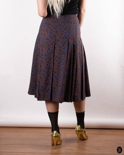 70's Yves Saint Laurent Rive Gauche Wool Skirt S