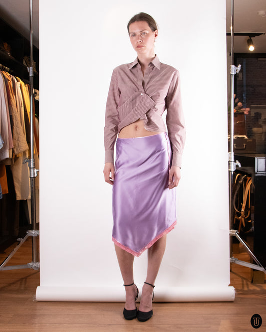 00's Max & Co "Trends" Asymmetric Skirt L
