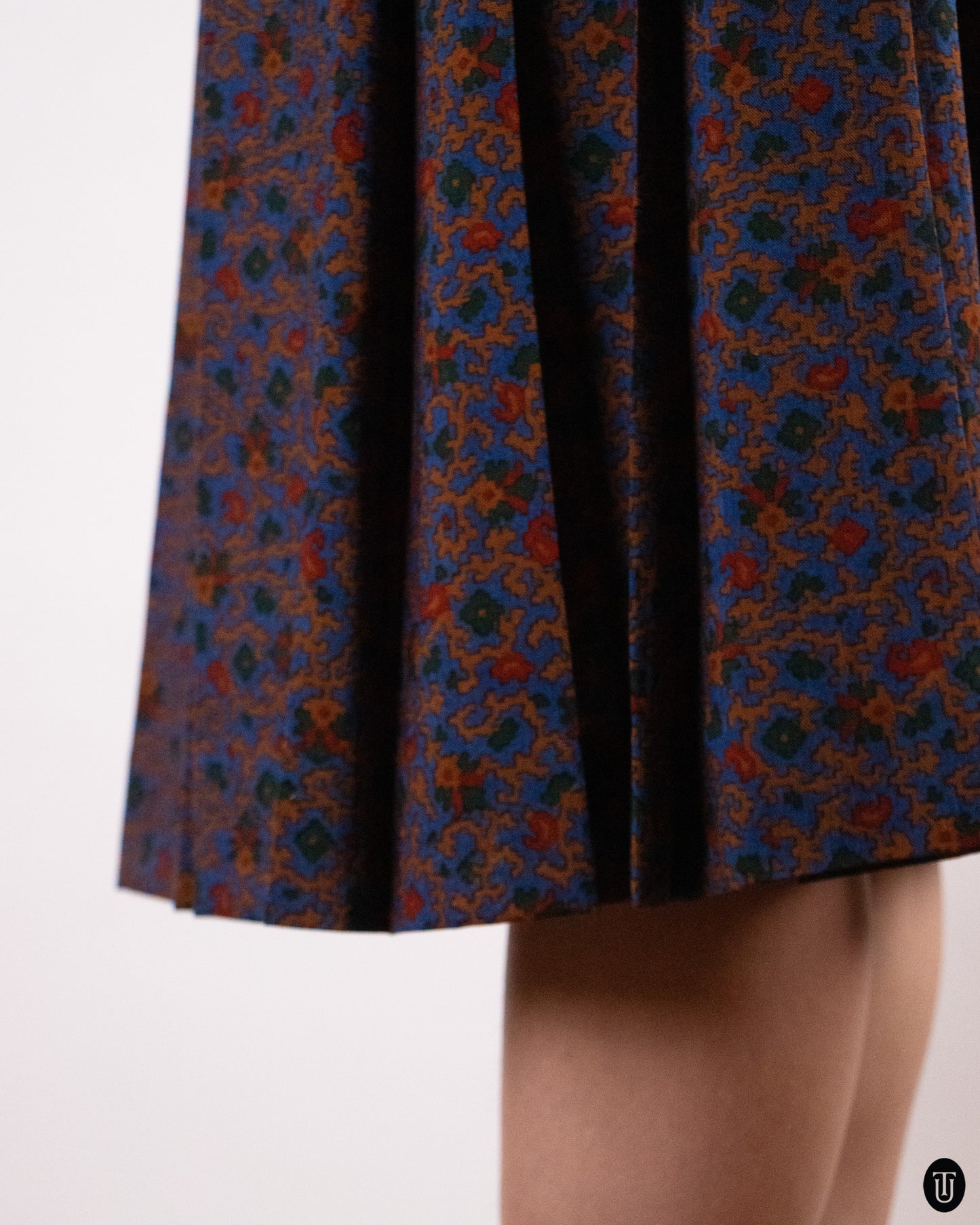 70's Yves Saint Laurent Rive Gauche Wool Skirt S