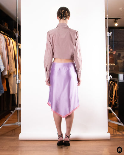 00's Max & Co "Trends" Asymmetric Skirt L