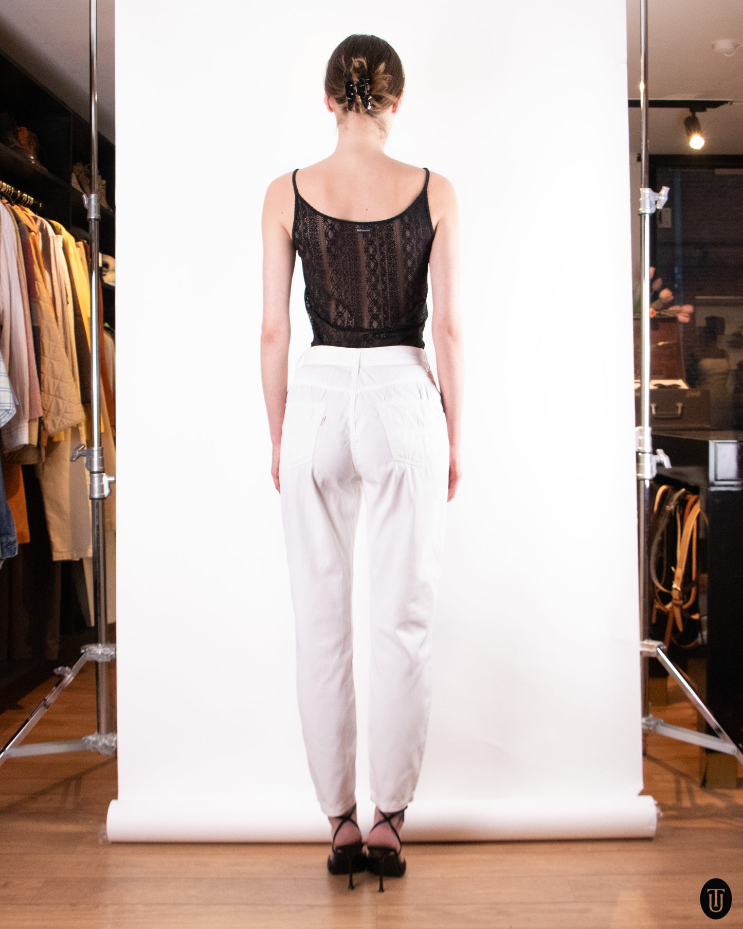 80's Valentino "Jeans" High Waisted Pants XS
