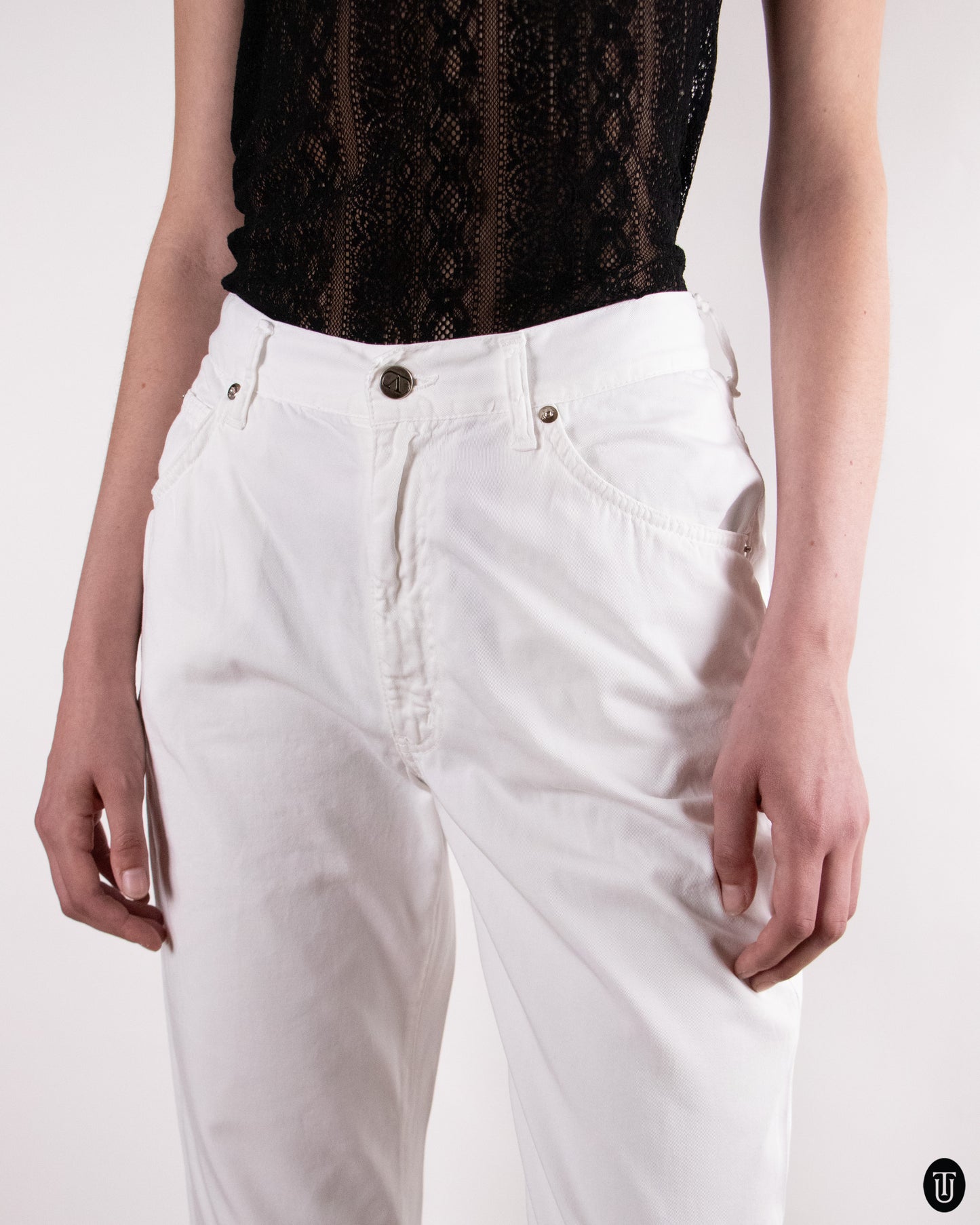 80's Valentino "Jeans" High Waisted Pants XS