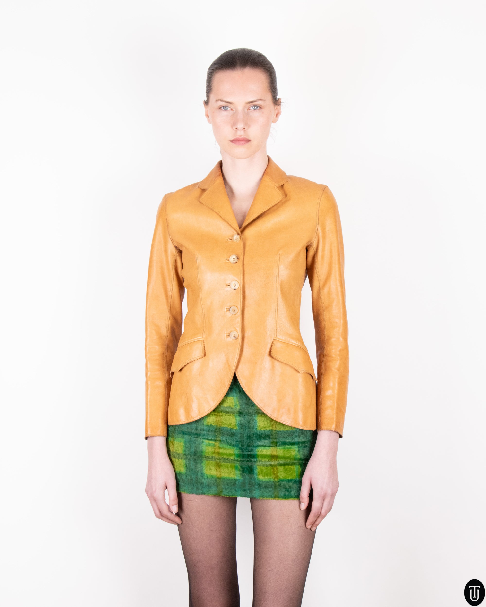 90's Hermés Leather Jacket S