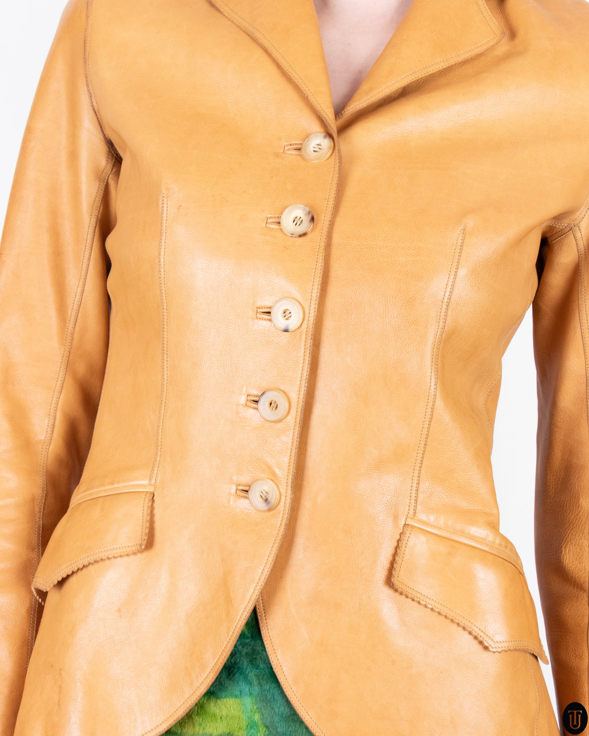 90's Hermés Leather Jacket S