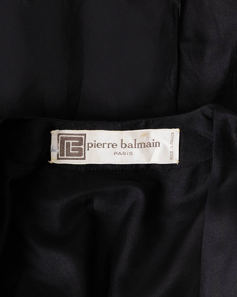 1980s Pierre Balmain Silk Blouse S