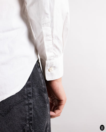 00's Comme des Garçons Patchwork Cotton Shirt XS