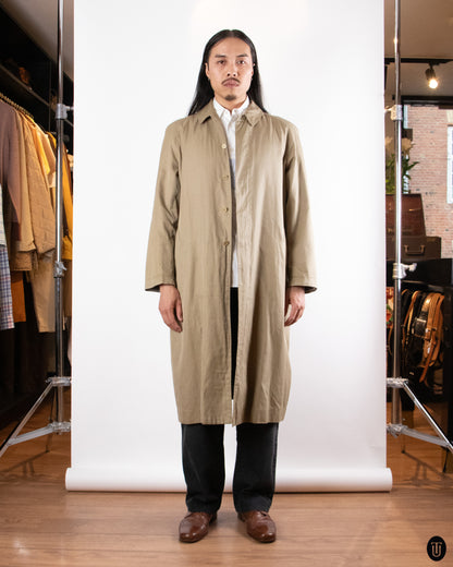 00's Yohji Yamamoto "Y's for Men" Cotton Trench Coat M
