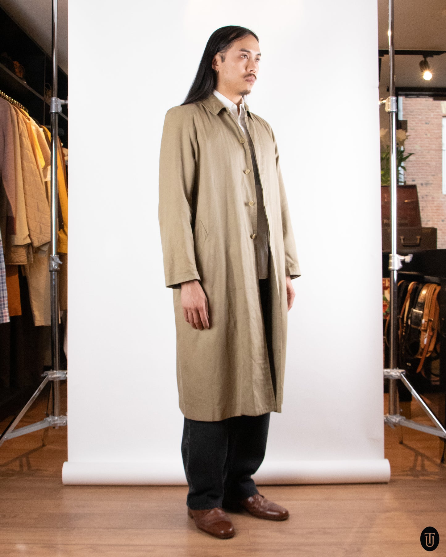00's Yohji Yamamoto "Y's for Men" Cotton Trench Coat M