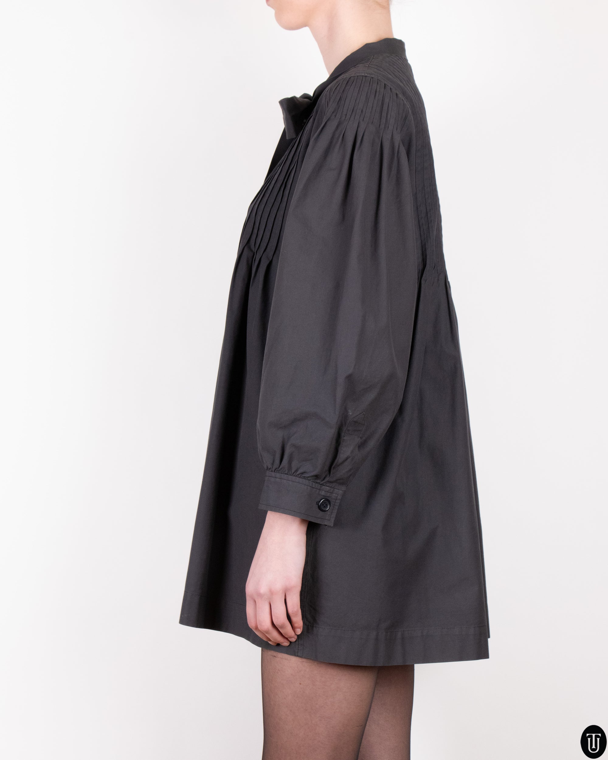 70s Yves Saint Laurent Babydoll Dress M