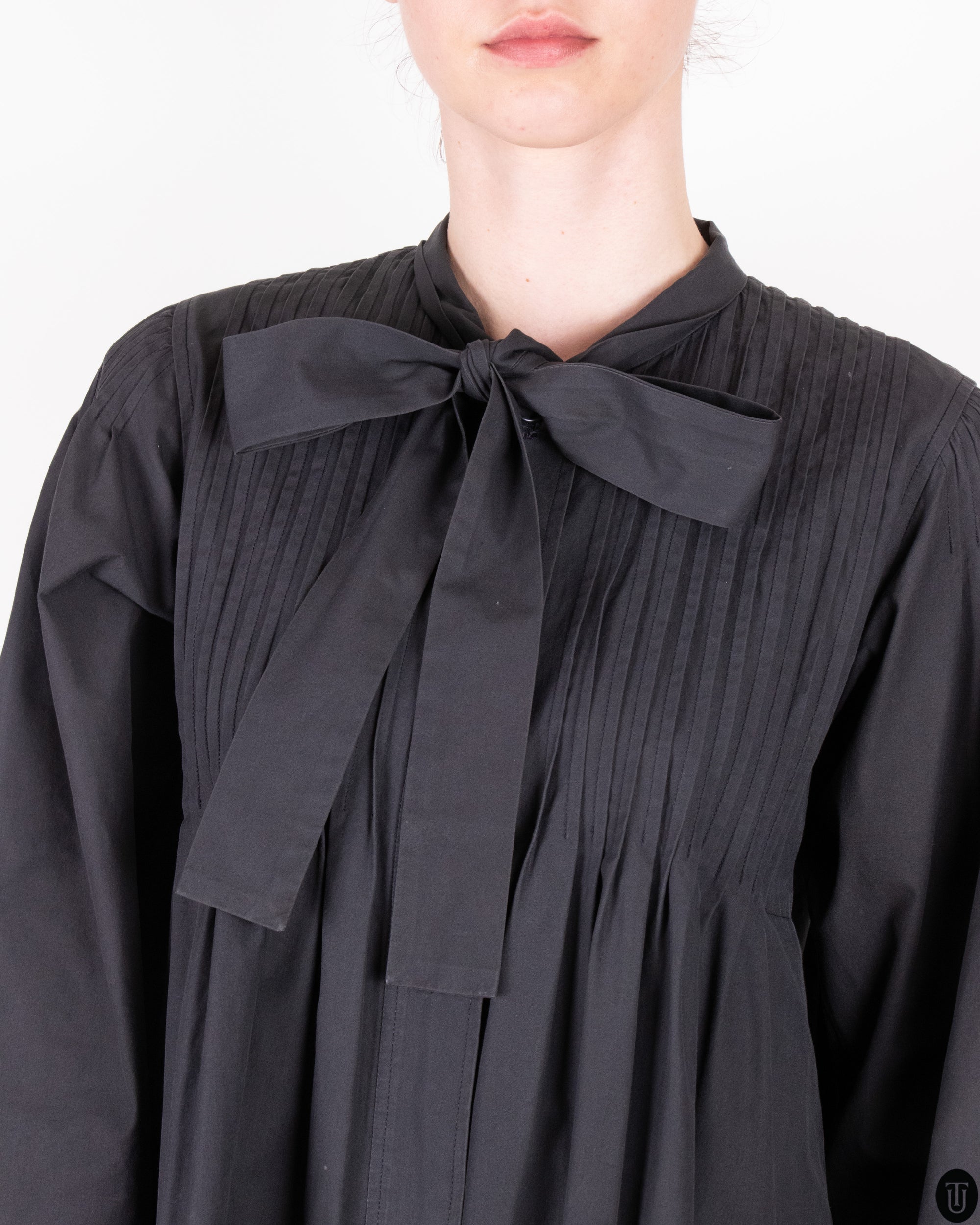 70s Yves Saint Laurent Babydoll Dress M