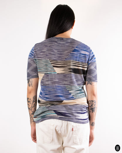 90's Missoni Knit Cotton "Collectable" T-shirt M