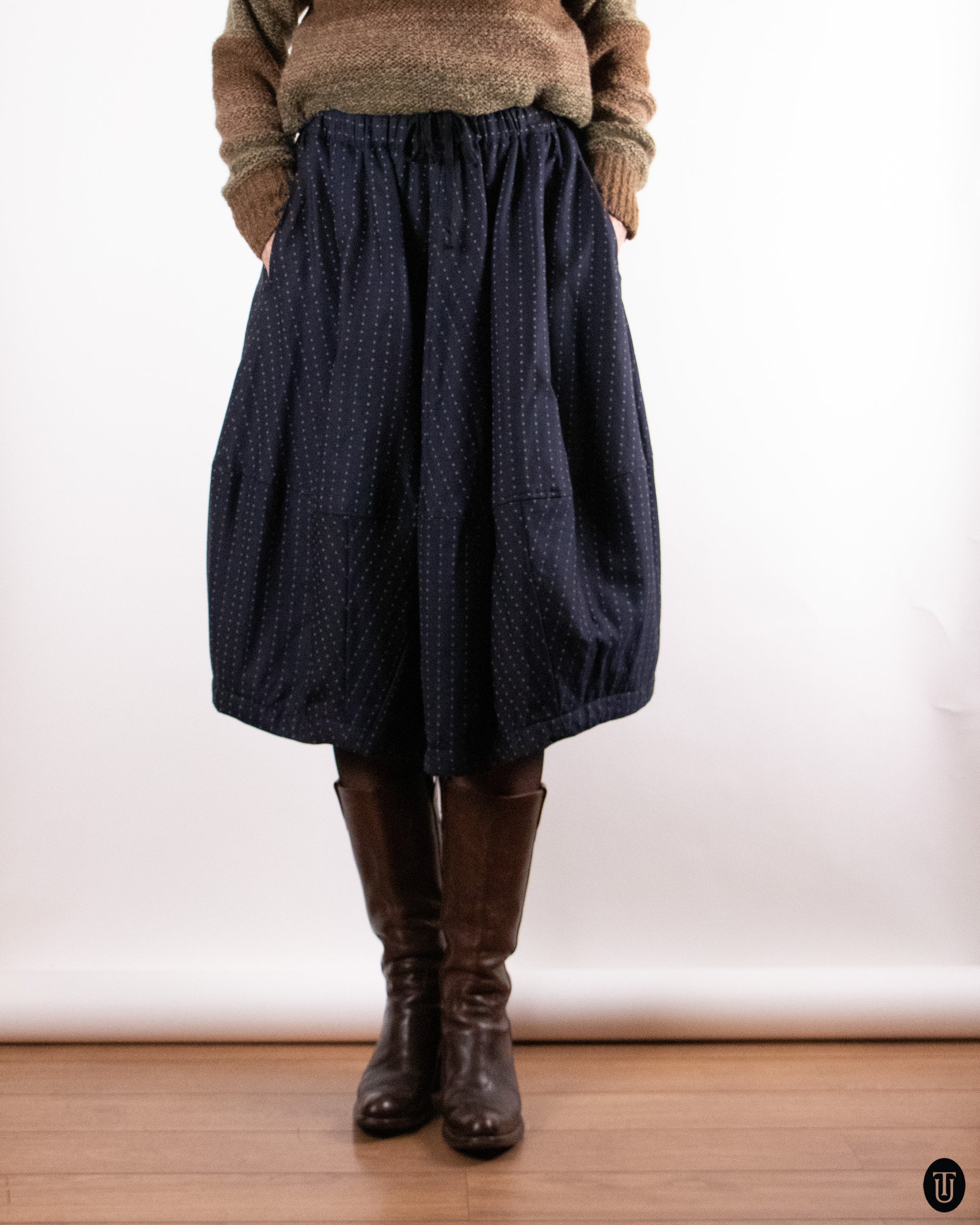 00's Comme des Garçons Wool Balloon Skirt S