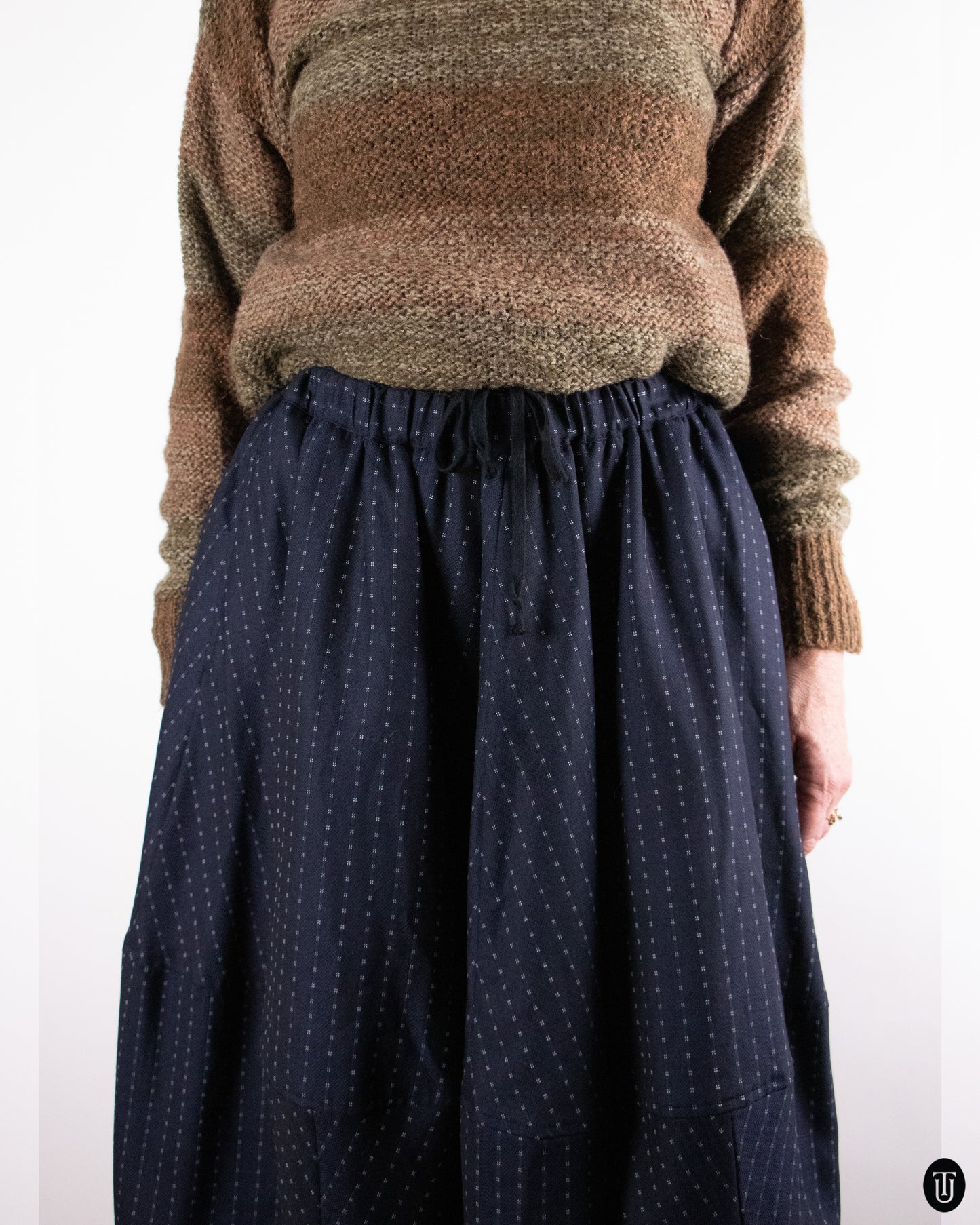00's Comme des Garçons Wool Balloon Skirt S