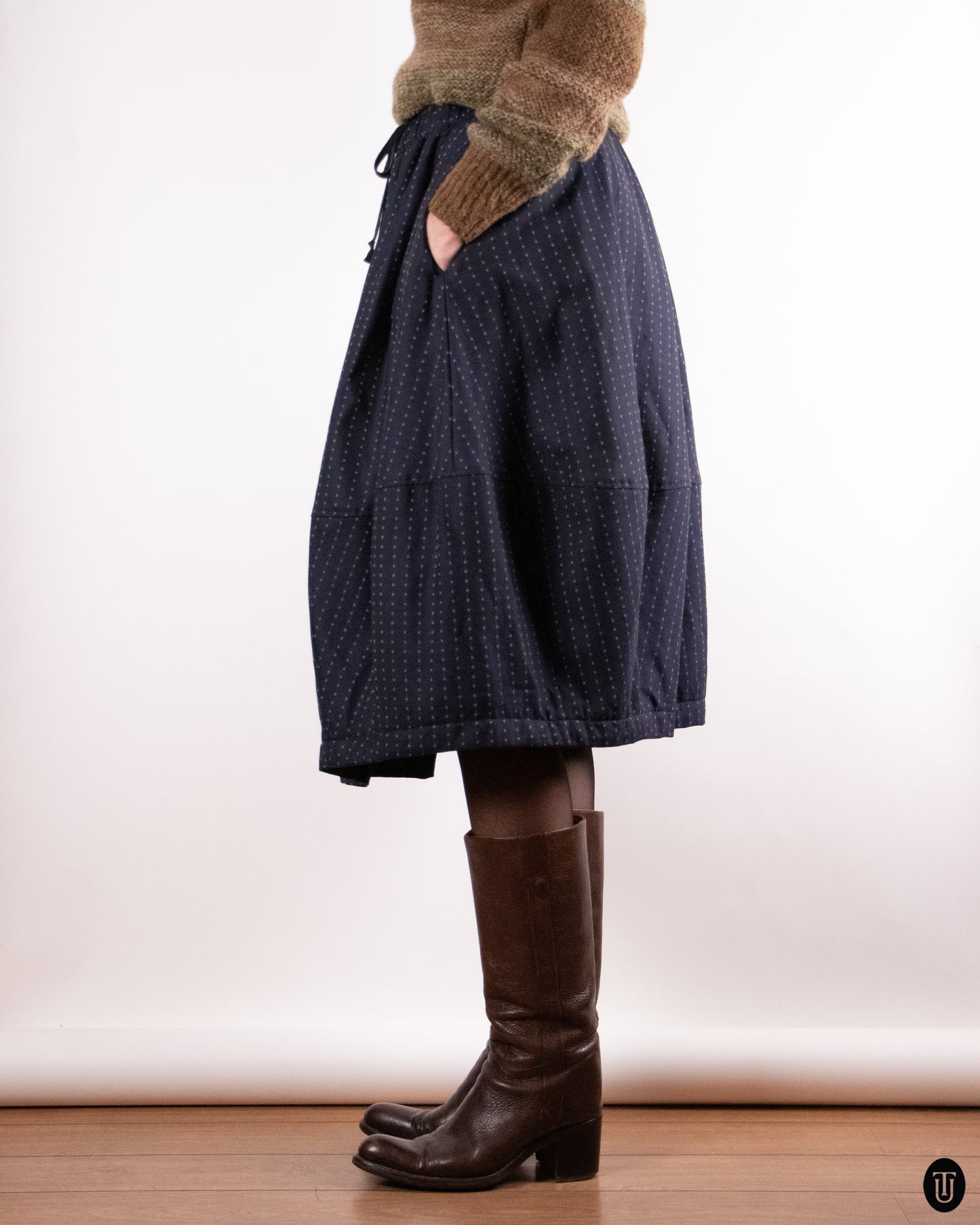 00's Comme des Garçons Wool Balloon Skirt S