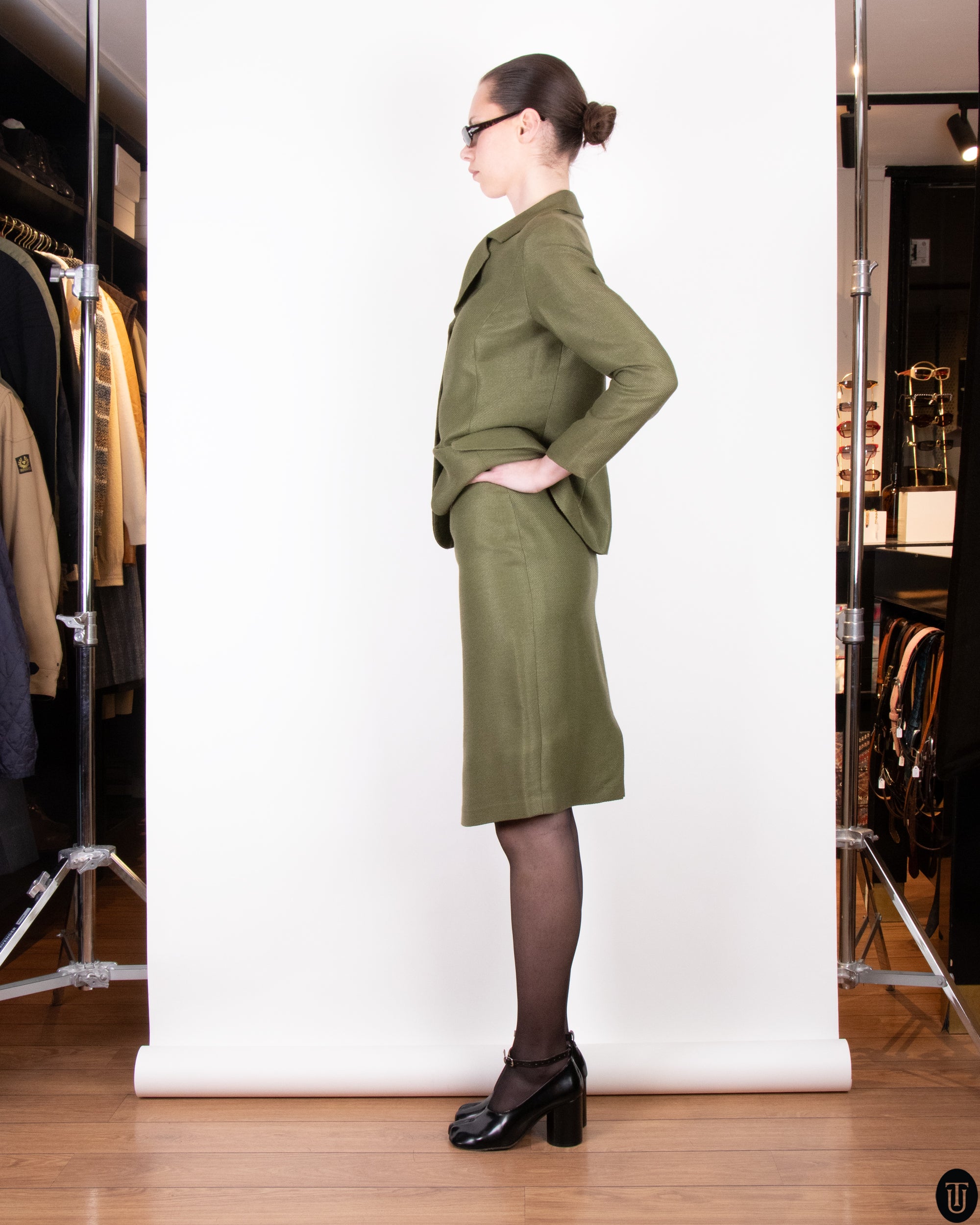 90s Christian Lacroix Dress Suit M