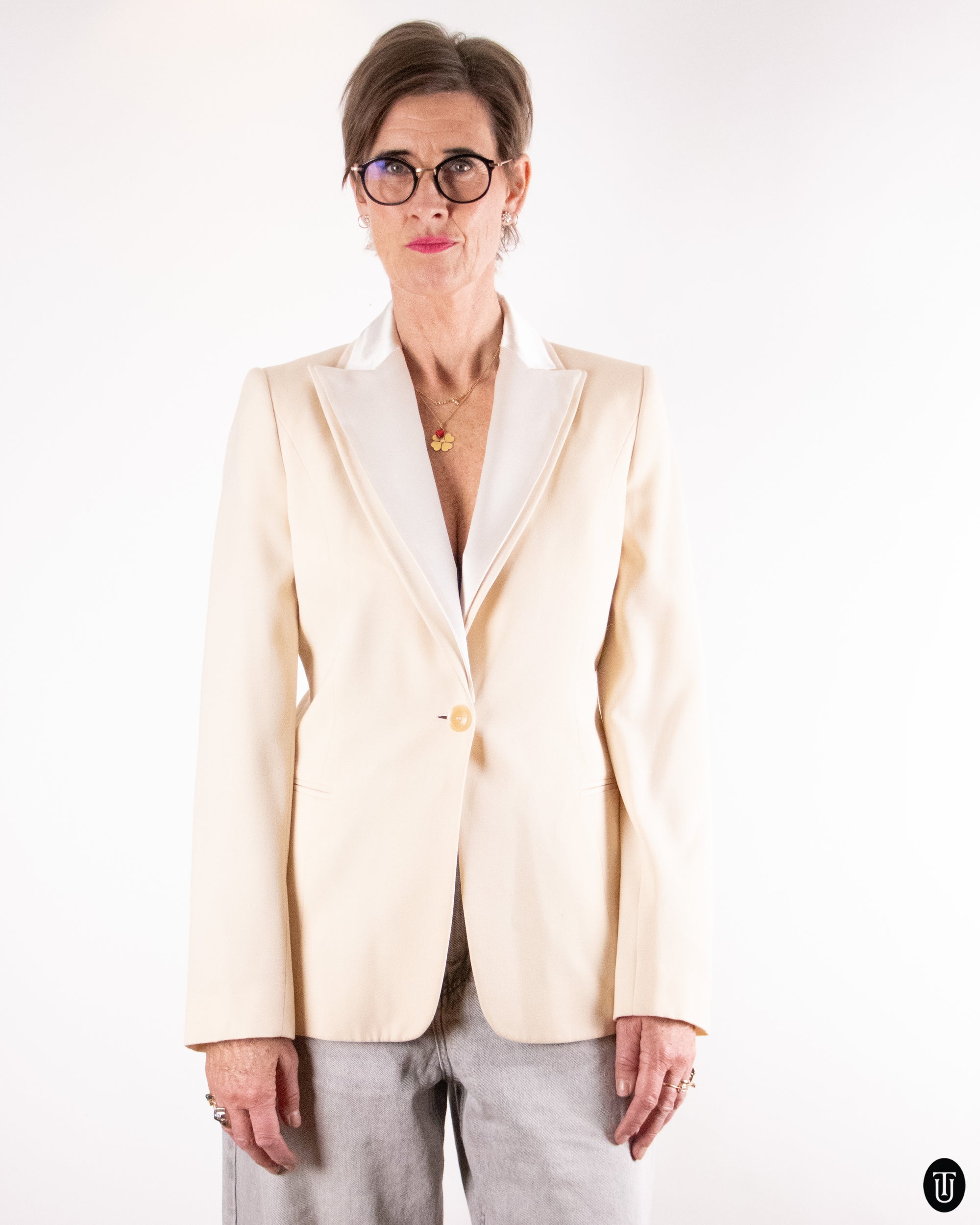 00's Valentino Wool Blazer L