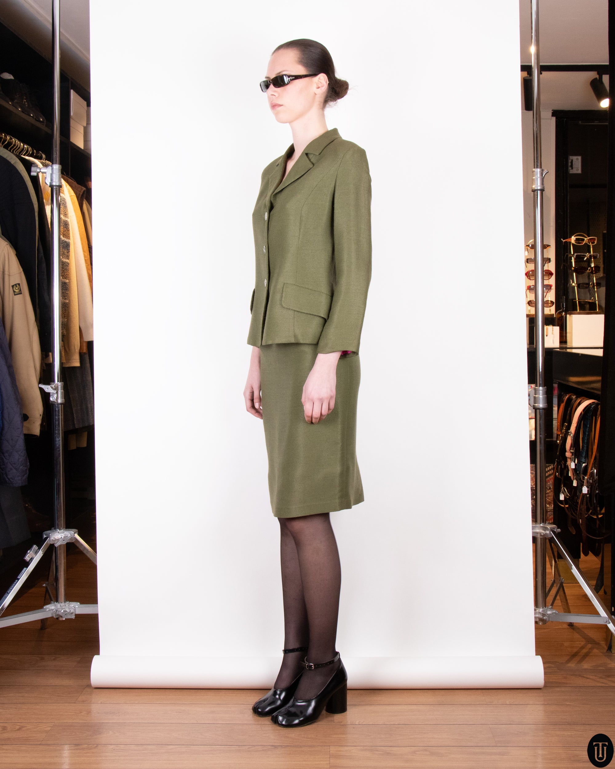 90s Christian Lacroix Dress Suit M
