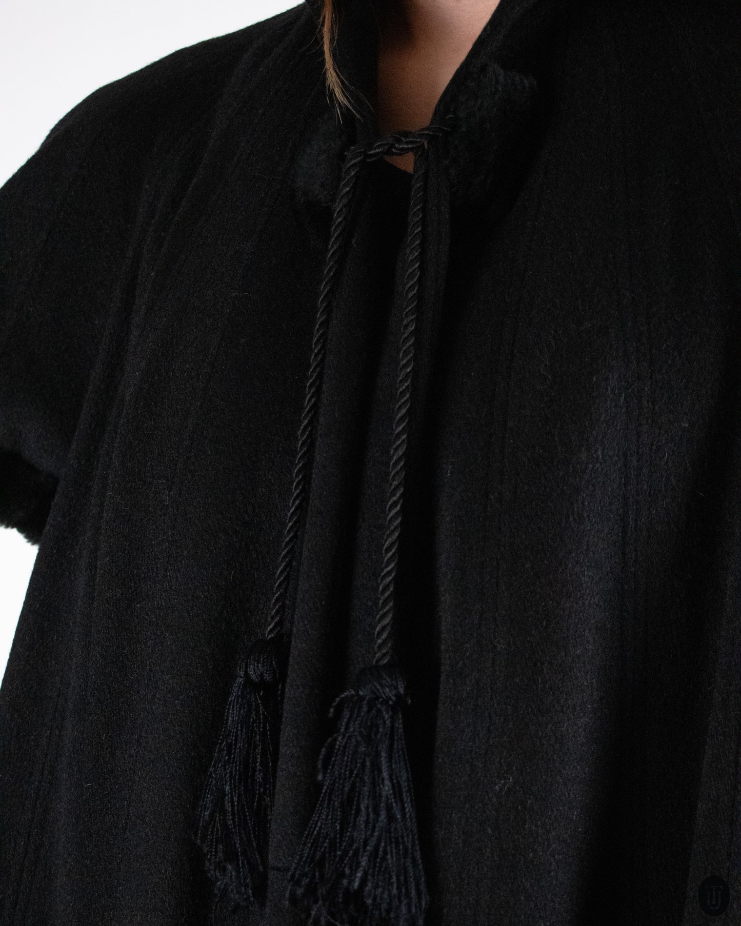 40's Vintage Wool Cape S