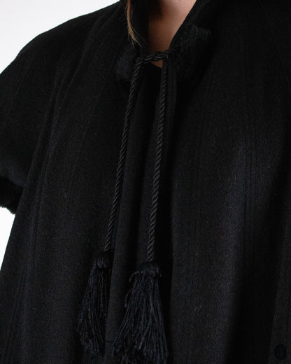 40's Vintage Wool Cape S