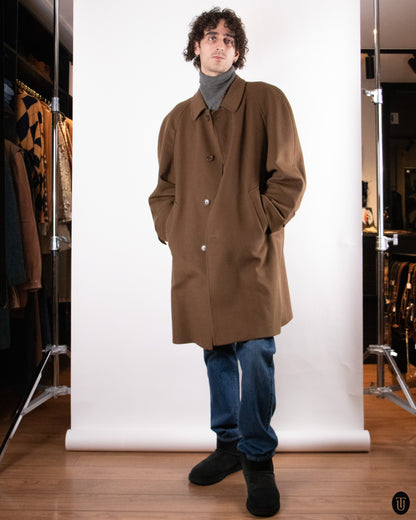 70's Italian Wool Coat L