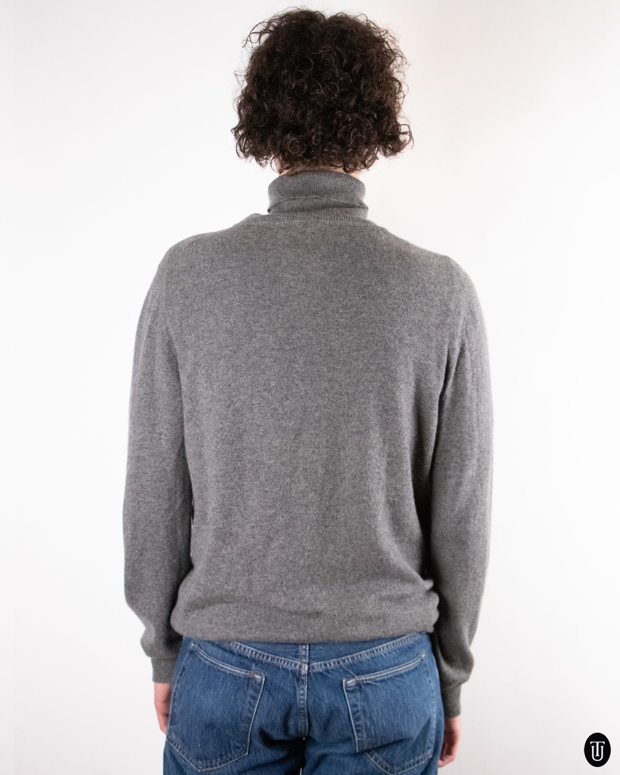 90's Gianni Versace Cashmere Turtleneck Sweater L