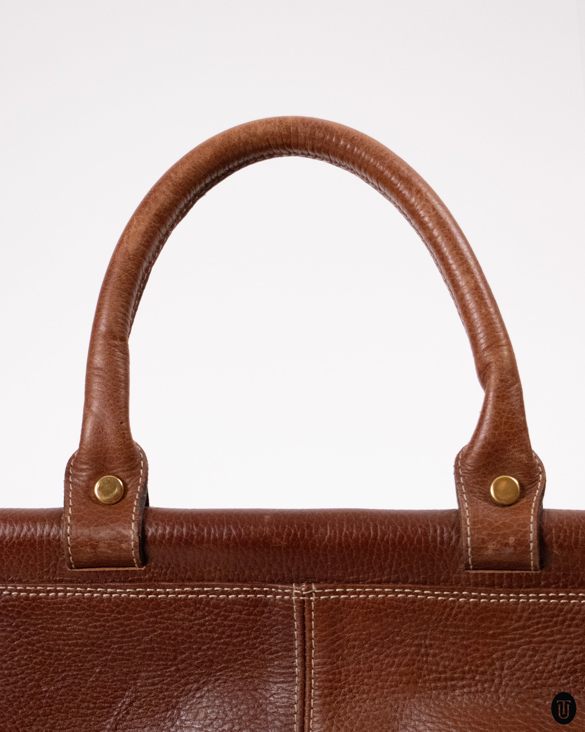 70's Bol Perdix Leather Weekend Bag