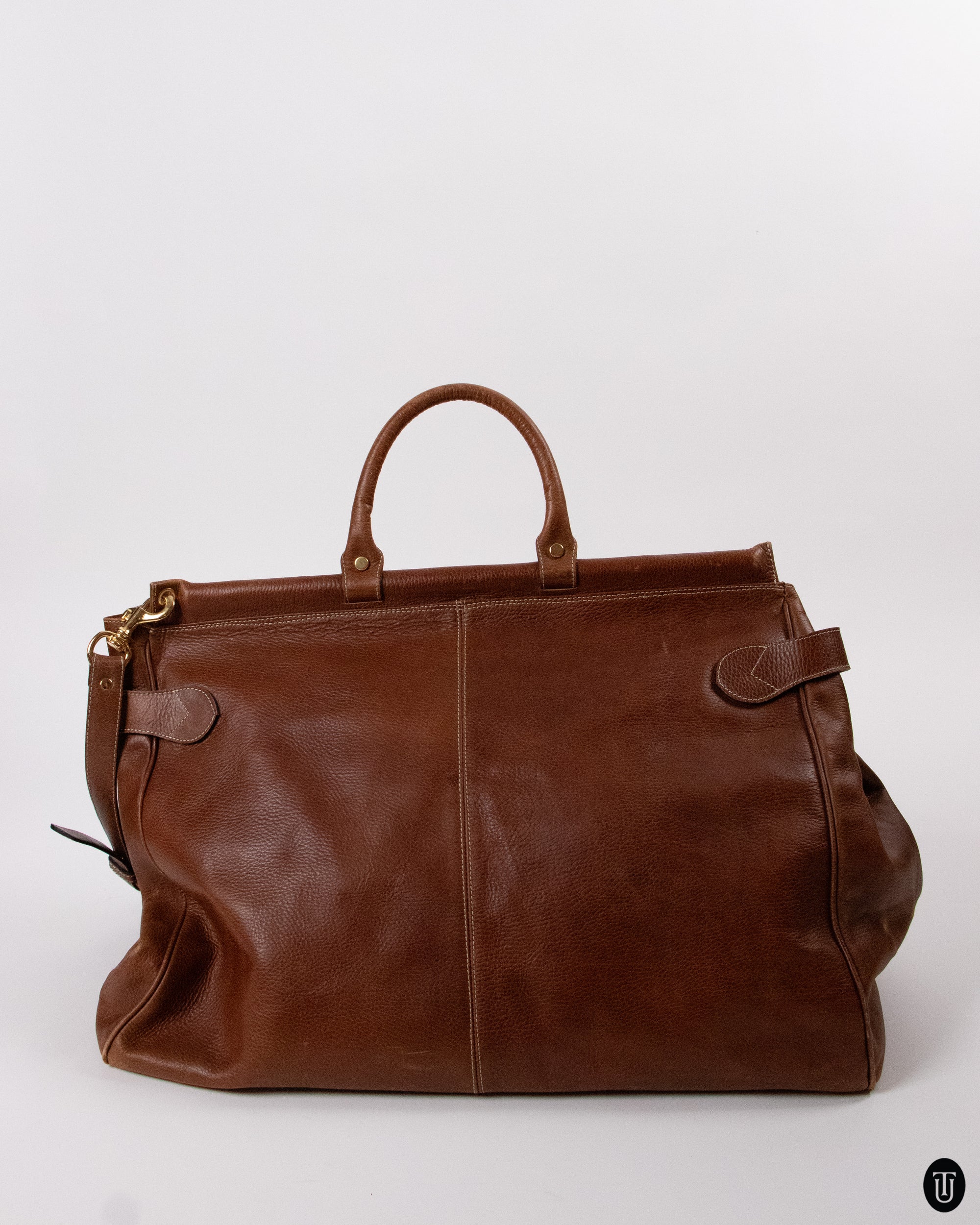 70's Bol Perdix Leather Weekend Bag