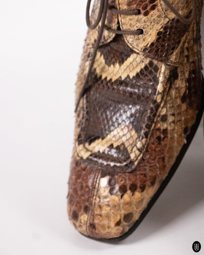 80's Patrick Cox Leather Oxford Loafers 41