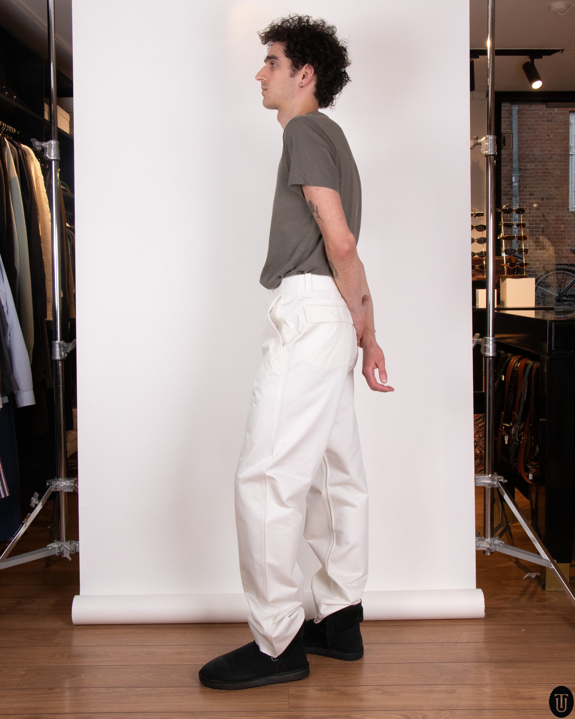 70s CP Company High Waist Work Pants M