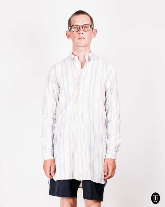 00's Missoni Striped Cotton Pullover Shirt S