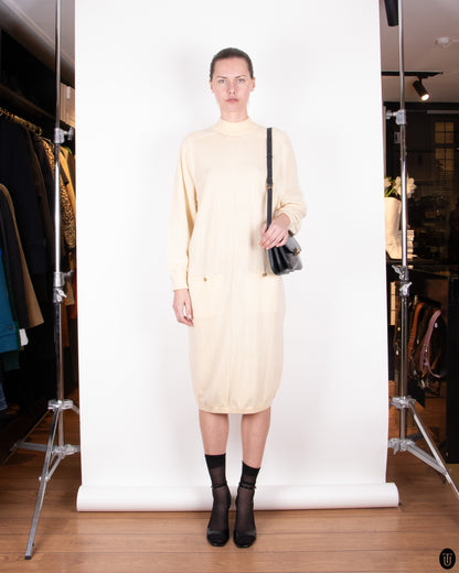 80's Cashmere Knit Dress S