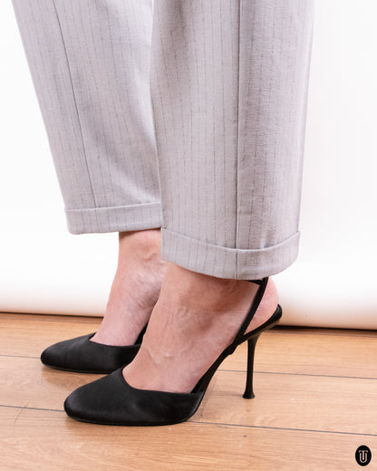 90's Gianfranco Ferre Studio Wool Pinstripe Suit S