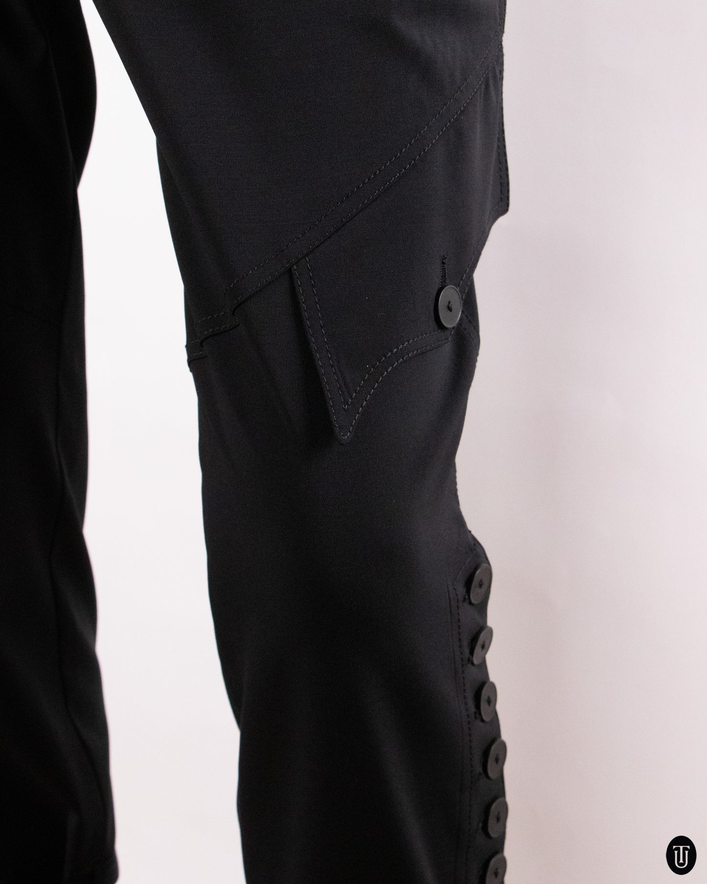 00's Jean Paul Gaultier Low-waisted Wool-blend Trousers L